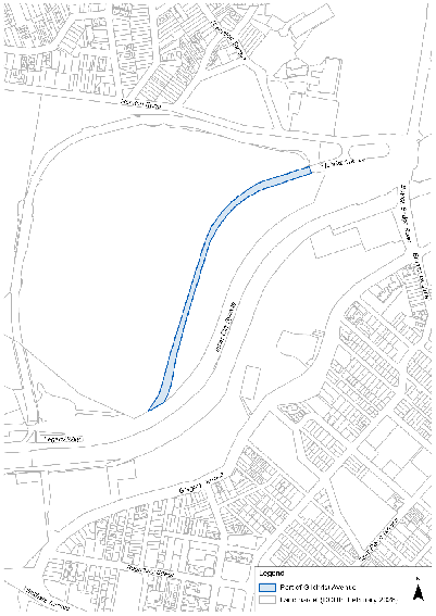 Proposed lot for plan of survey