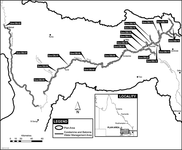 Condamine and Balonne water management area