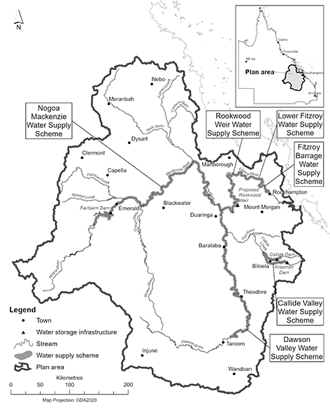 map of water supply schemes