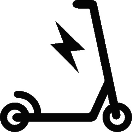 Personal mobility device symbol