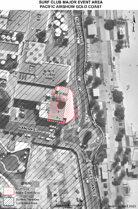 image of the major event area for the Surf Club