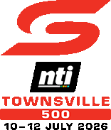 Image of an official logo for the Townsville 500