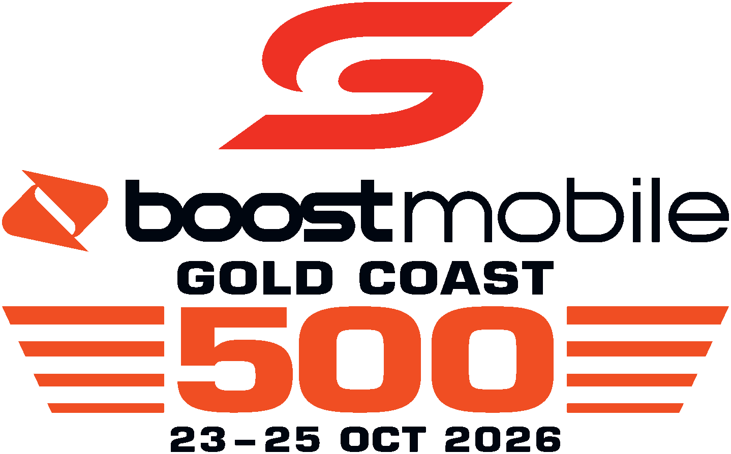 Image of an official logo for the Gold Coast 500