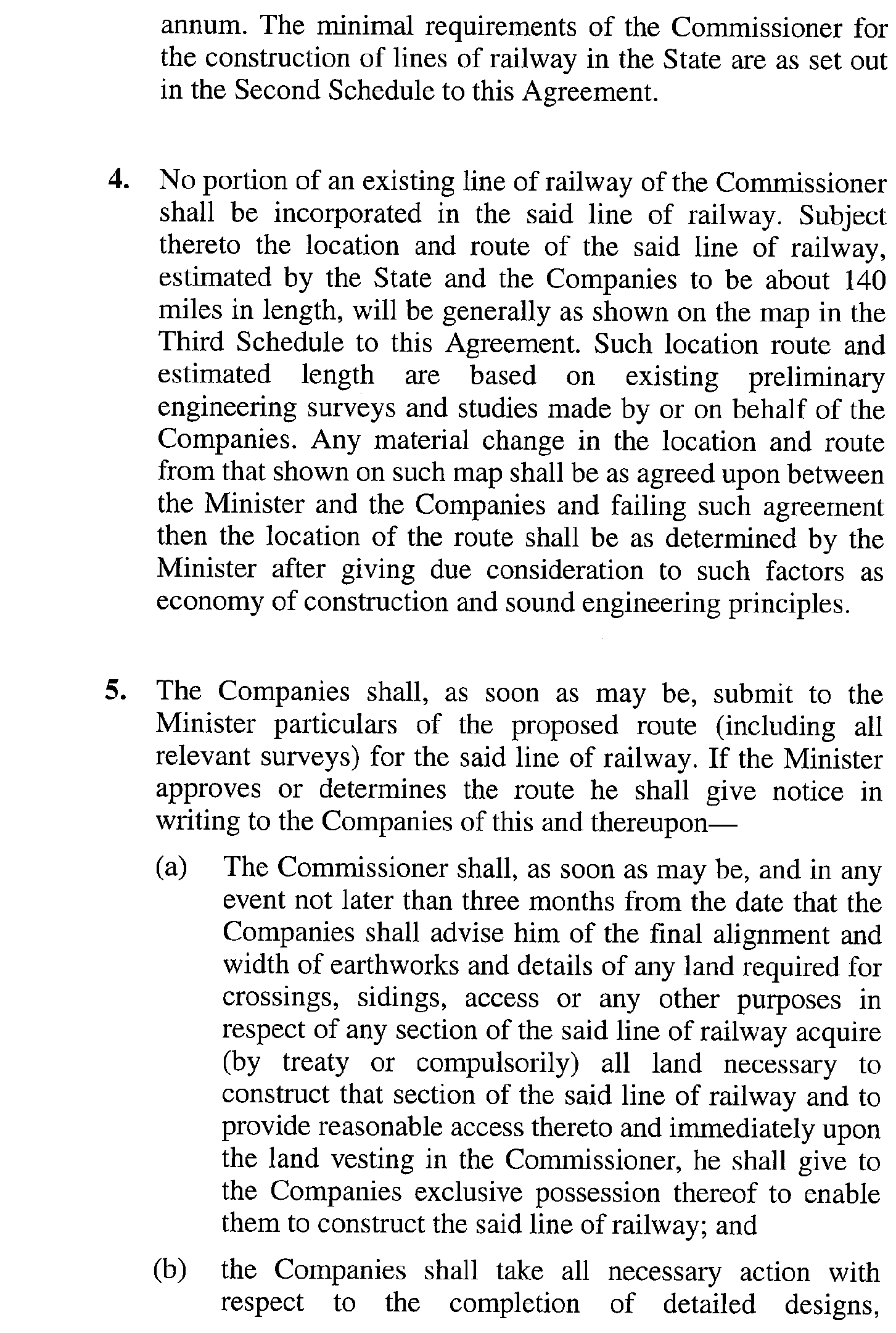 scan of agreement text