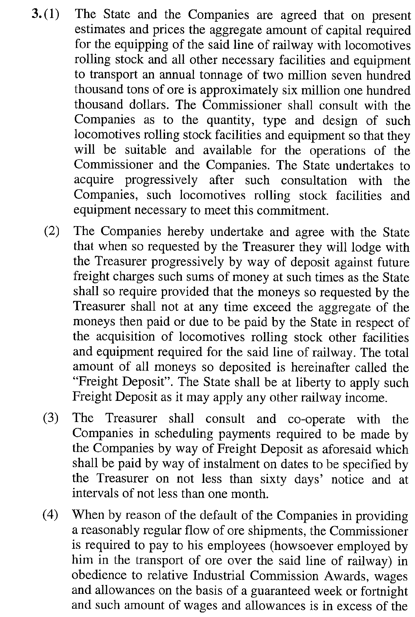 scan of agreement text