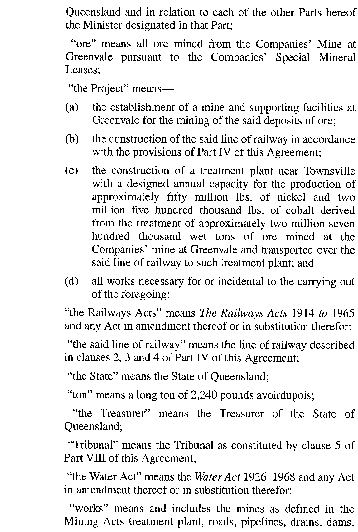 scan of agreement text