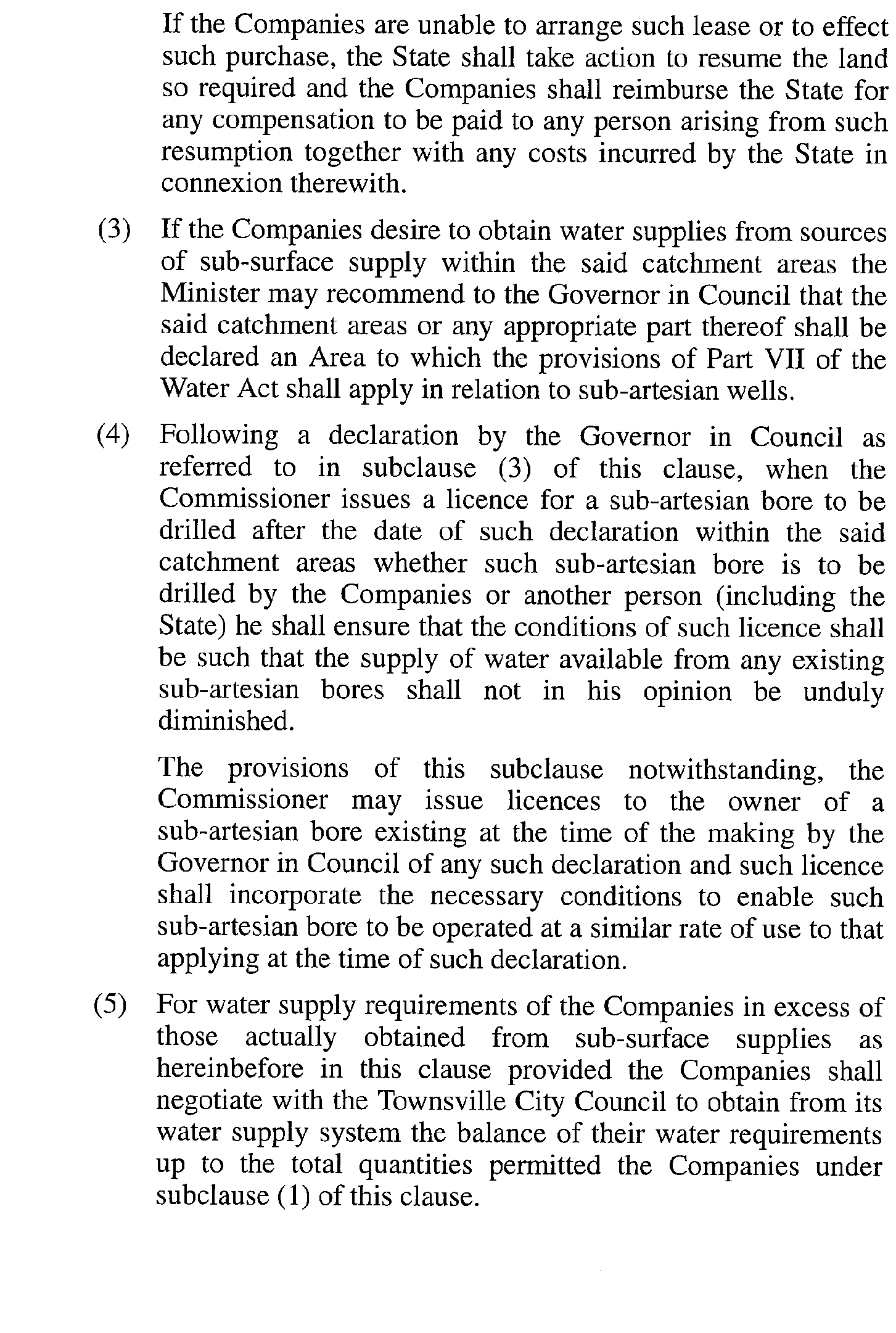 scan of agreement text