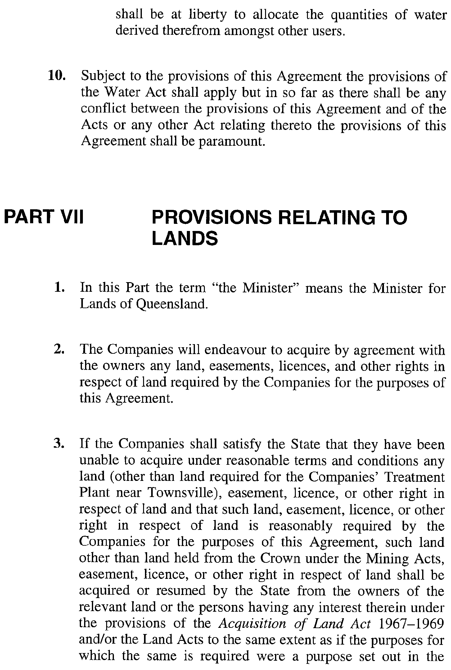 scan of agreement text