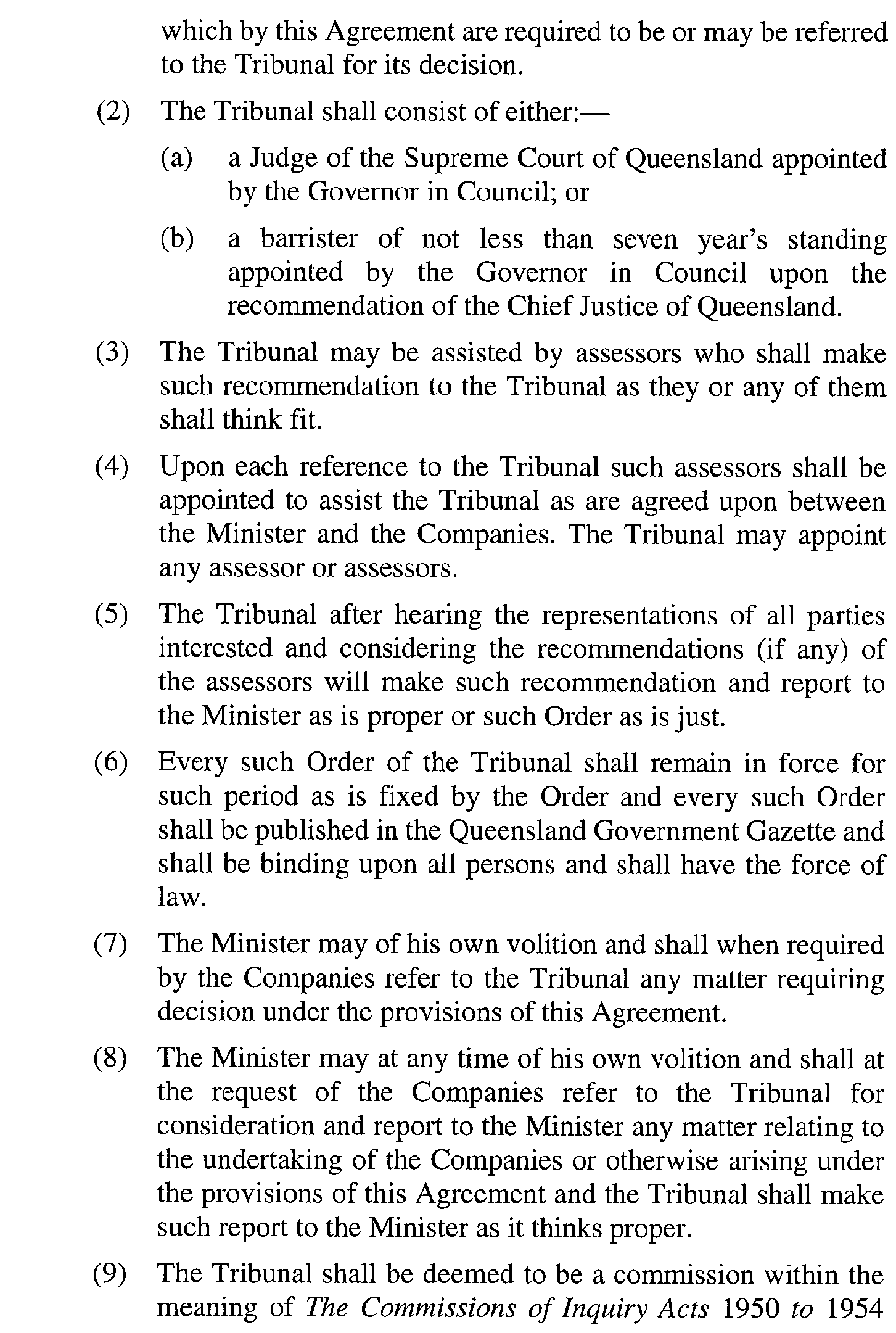 scan of agreement text